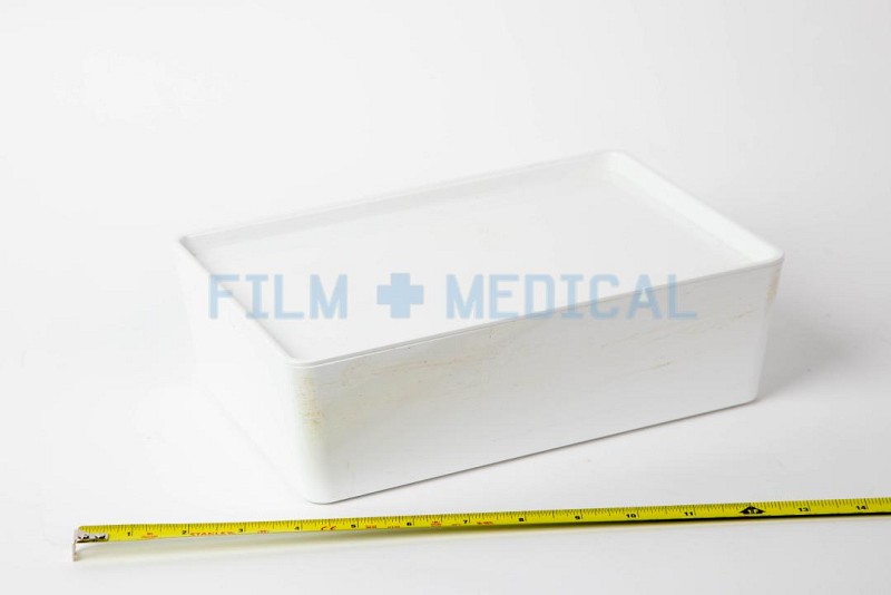 Laboratory Storage Box Plastic with Lid Medium 